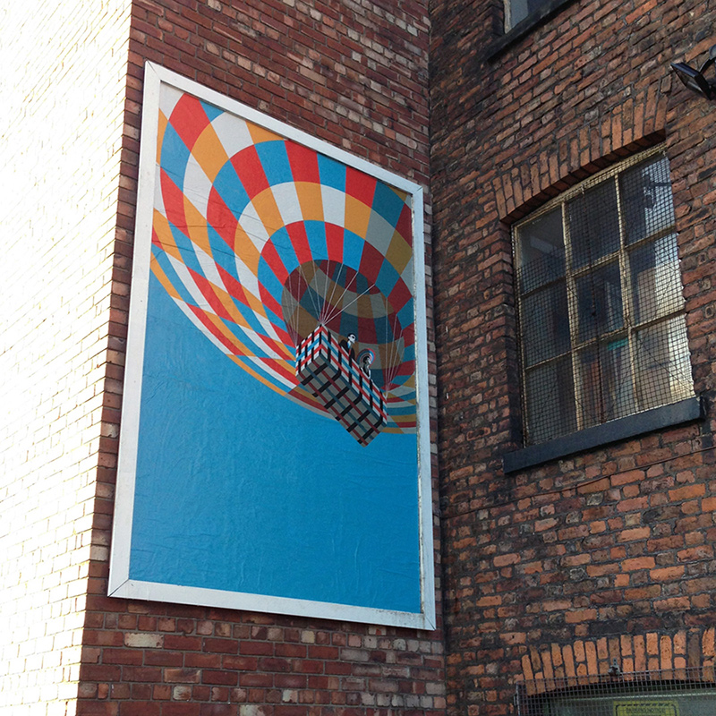Malika Favre - Manchester Studio Space Billboard